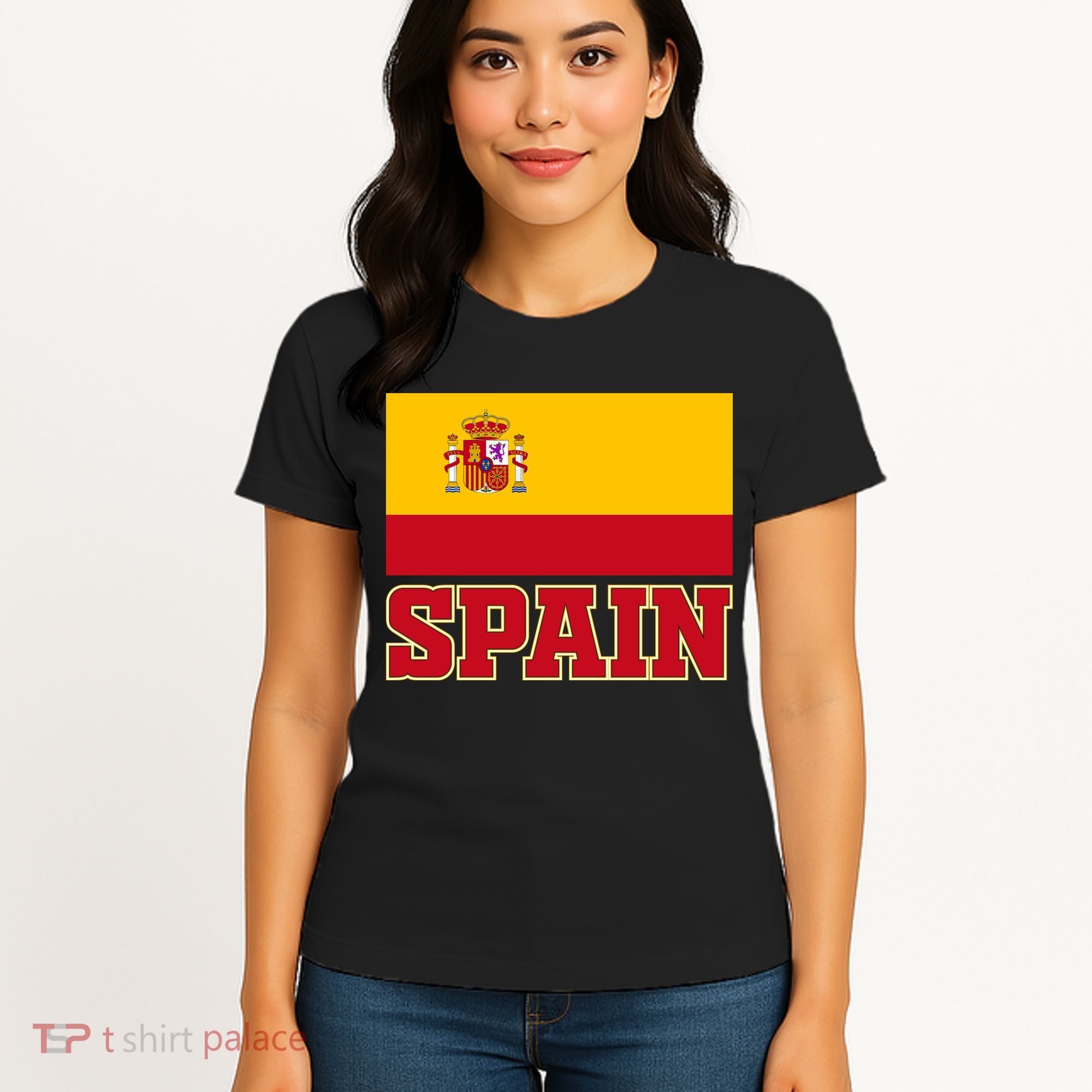 Spain Flag Spanish Soccer Fans Women's T-Shirt