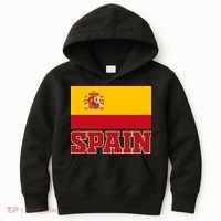 Spain Flag Spanish Soccer Fans Kids Hoodie thumb 0