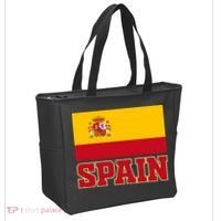Spain Flag Spanish Soccer Fans Tote Bag thumb 2