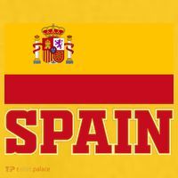 Spain Flag Spanish Soccer Fans Kids T-Shirt thumb 2