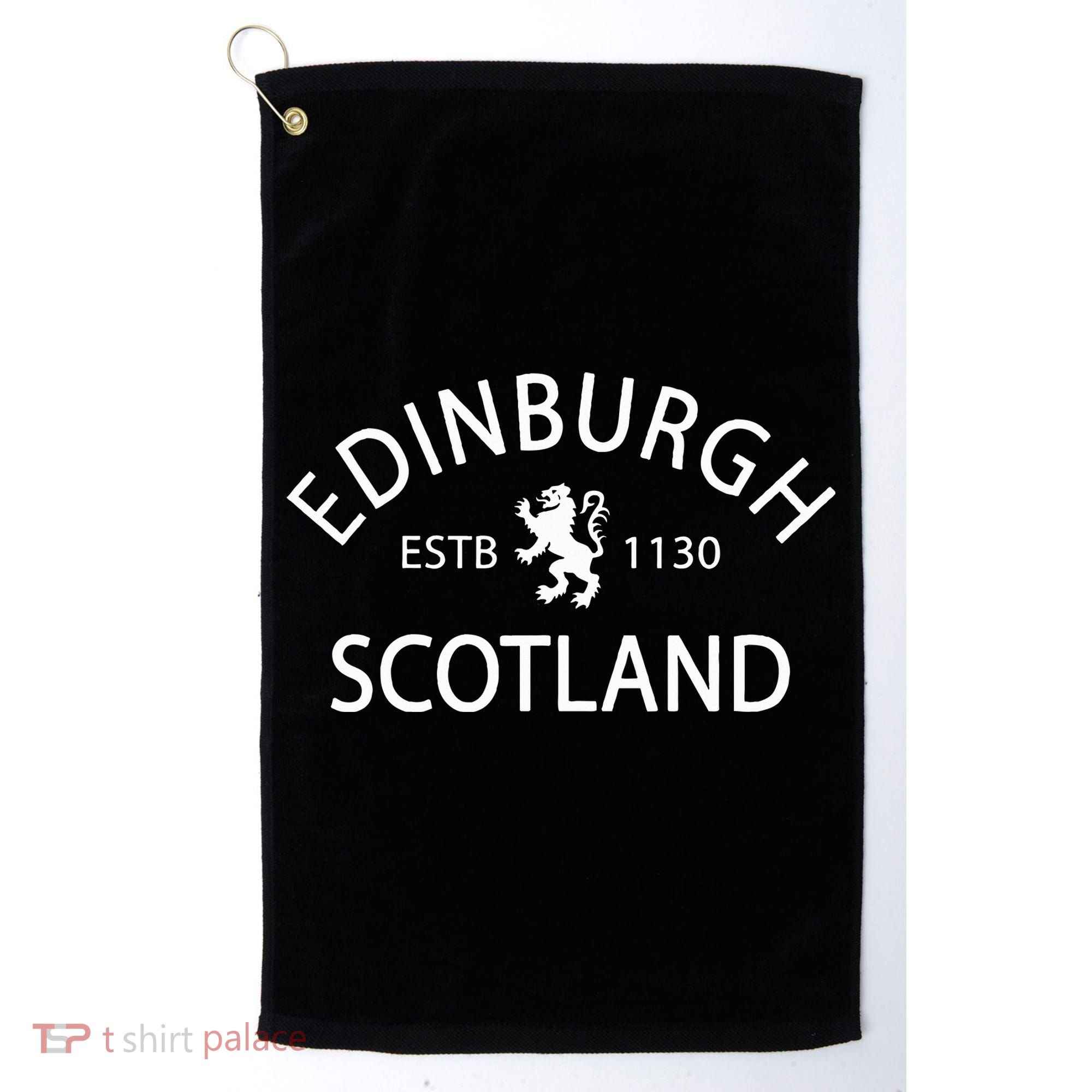 Scotland Flag Scottish Ancestry Funny Scotland Golf Towel