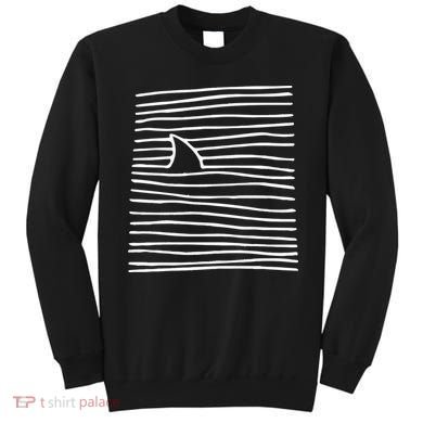 Shark Fin Shark Swimming Sweatshirt