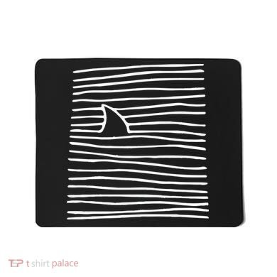 Shark Fin Shark Swimming Mousepad