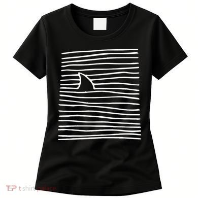 Shark Fin Shark Swimming Women's T-Shirt