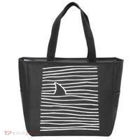 Shark Fin Shark Swimming Tote Bag thumb 0