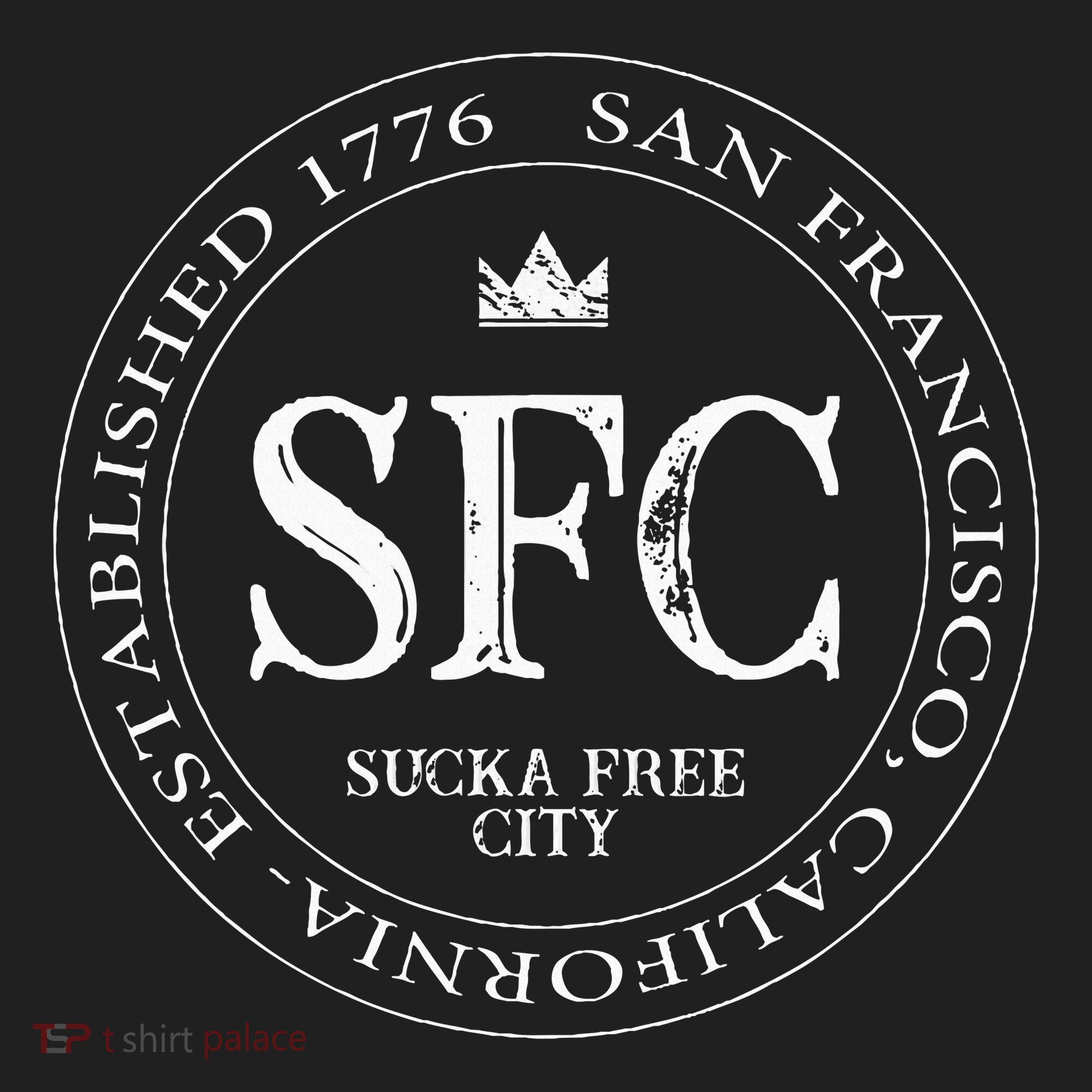 San Francisco Sucka Free City Sf Patch Badge Logo Beanie
