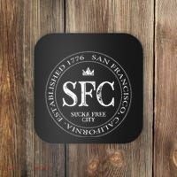 San Francisco Sucka Free City Sf Patch Badge Logo Coaster thumb 0