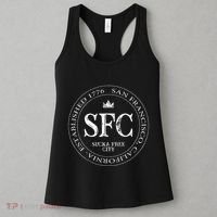 San Francisco Sucka Free City Sf Patch Badge Logo Women's Tank Top thumb 3