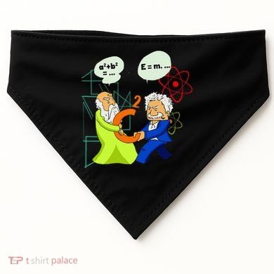 Secret Funny Science Nerdy Biology Physic Math Lover USA-Made Doggie Bandana