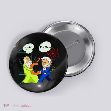 Secret Funny Science Nerdy Biology Physic Math Lover Button