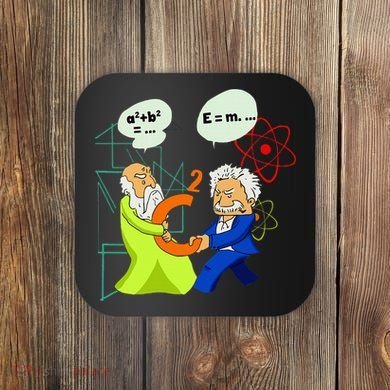 Secret Funny Science Nerdy Biology Physic Math Lover Coaster
