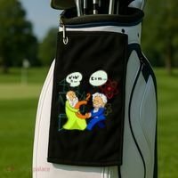Secret Funny Science Nerdy Biology Physic Math Lover Golf Towel thumb 2