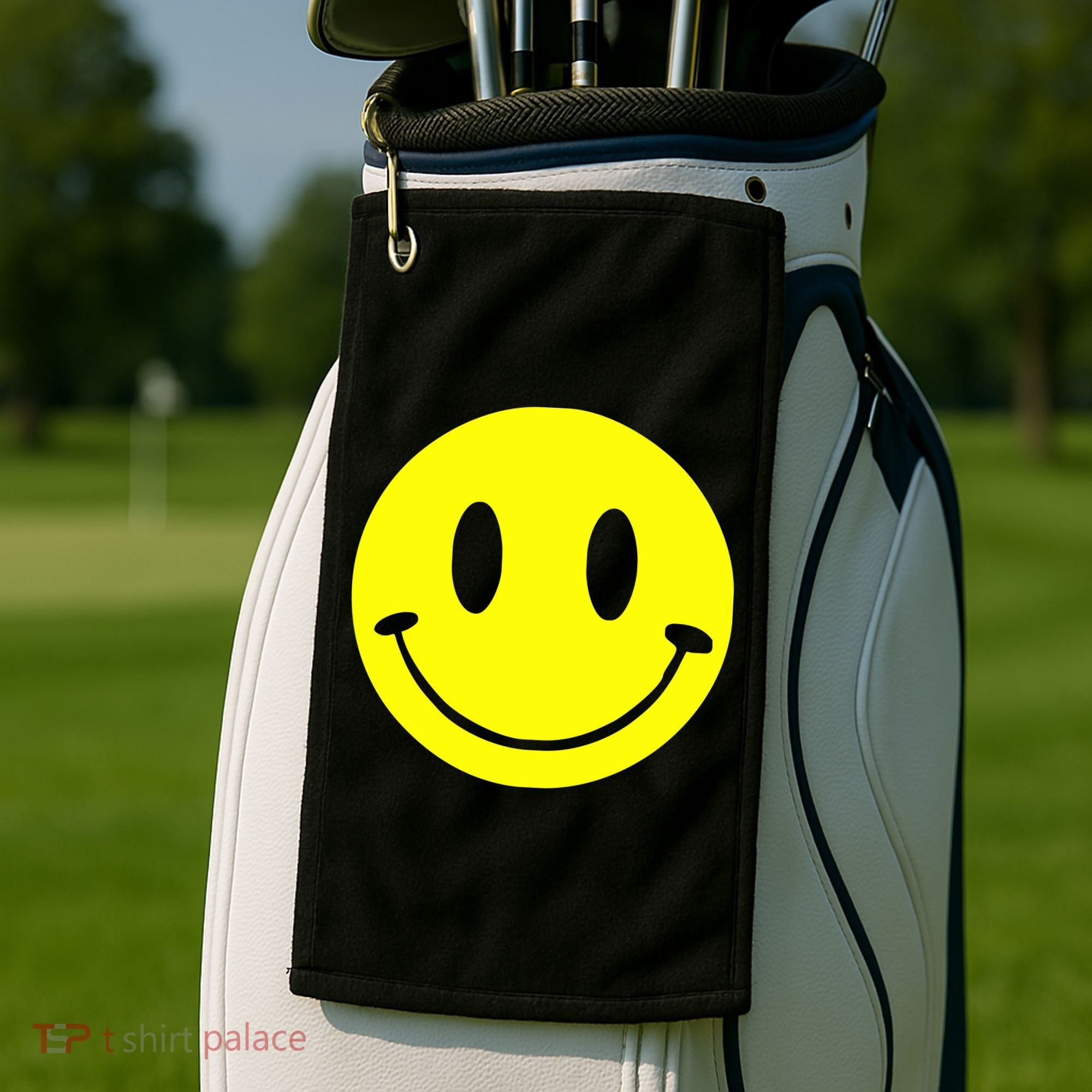 SMILEY FACE Golf Towel