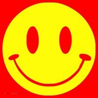 SMILEY FACE Santa Hat thumb 1