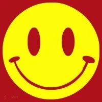 SMILEY FACE Christmas Stocking thumb 1