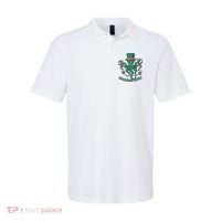 Shamroctopus Funny St Patrick's Day Octopus Drinking Team Polo thumb 0