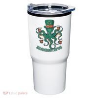Shamroctopus Funny St Patrick's Day Octopus Drinking Team Tumbler thumb 0