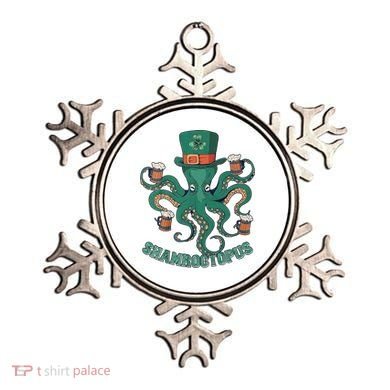Shamroctopus Funny St Patrick's Day Octopus Drinking Team Ornament