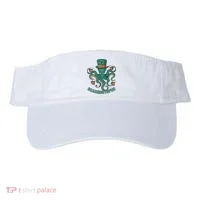 Shamroctopus Funny St Patrick's Day Octopus Drinking Team Visor thumb 0