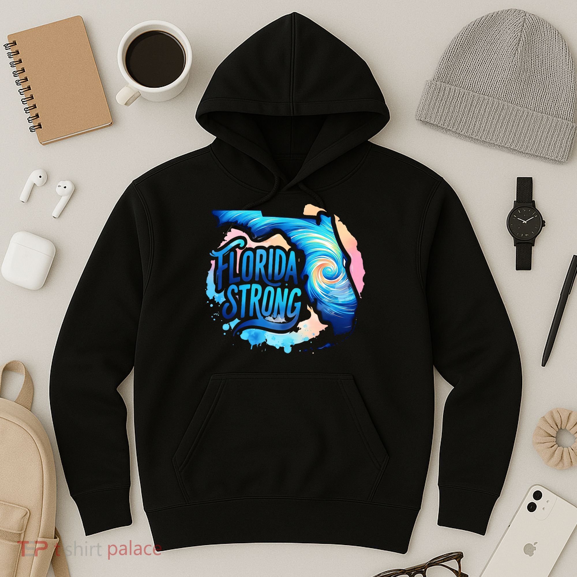 Support Florida Stay Western Strong Florida Hurricane Milton Hoodie