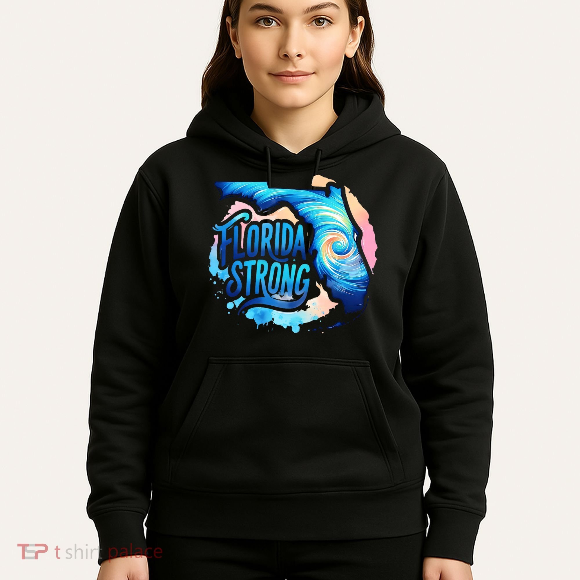 Support Florida Stay Western Strong Florida Hurricane Milton Hoodie