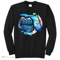Support Florida Stay Western Strong Florida Hurricane Milton Sweatshirt thumb 0