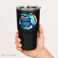 Support Florida Stay Western Strong Florida Hurricane Milton Tumbler thumb 2