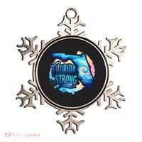 Support Florida Stay Western Strong Florida Hurricane Milton Ornament thumb 0