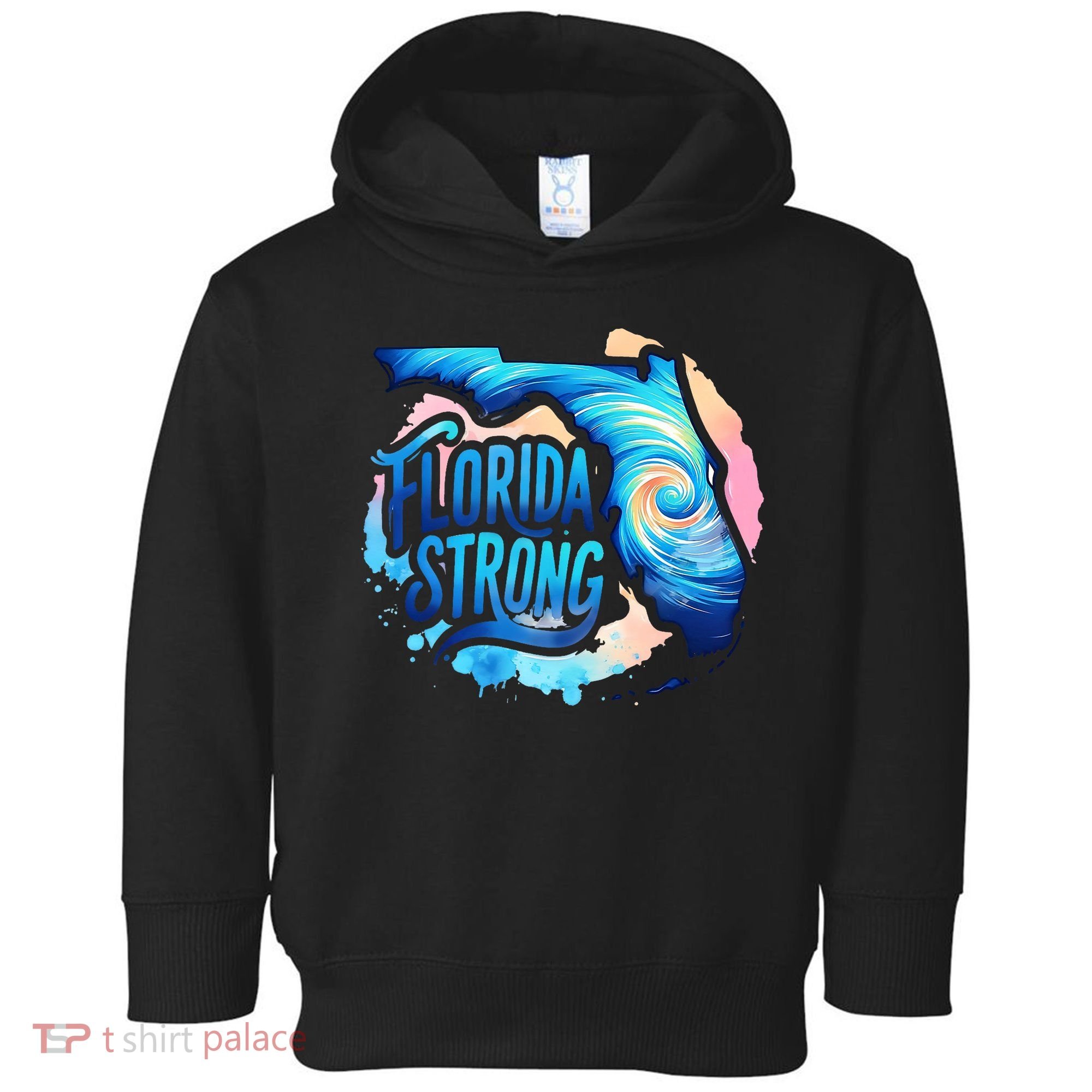 Support Florida Stay Western Strong Florida Hurricane Milton Toddler Hoodie