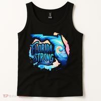 Support Florida Stay Western Strong Florida Hurricane Milton Tank Top thumb 2