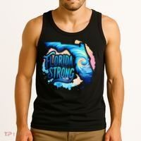 Support Florida Stay Western Strong Florida Hurricane Milton Tank Top thumb 3