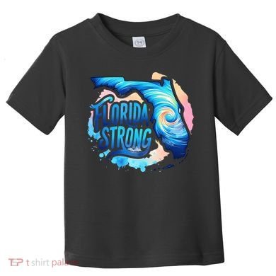 Support Florida Stay Western Strong Florida Hurricane Milton Toddler T-Shirt