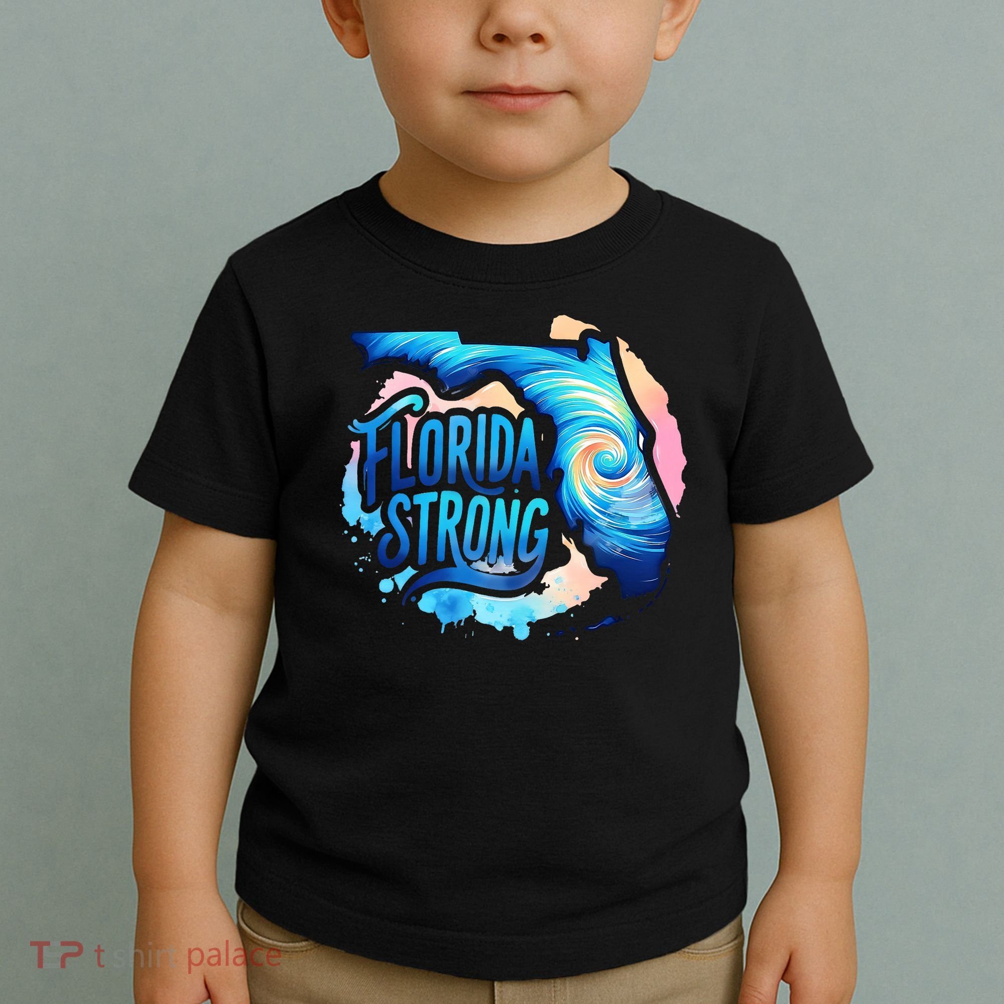 Support Florida Stay Western Strong Florida Hurricane Milton Toddler T-Shirt