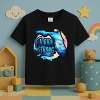 Support Florida Stay Western Strong Florida Hurricane Milton Toddler T-Shirt thumb 3