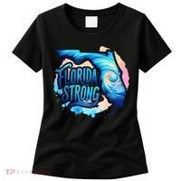Support Florida Stay Western Strong Florida Hurricane Milton Women's T-Shirt thumb 0