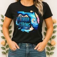 Support Florida Stay Western Strong Florida Hurricane Milton Women's T-Shirt thumb 2