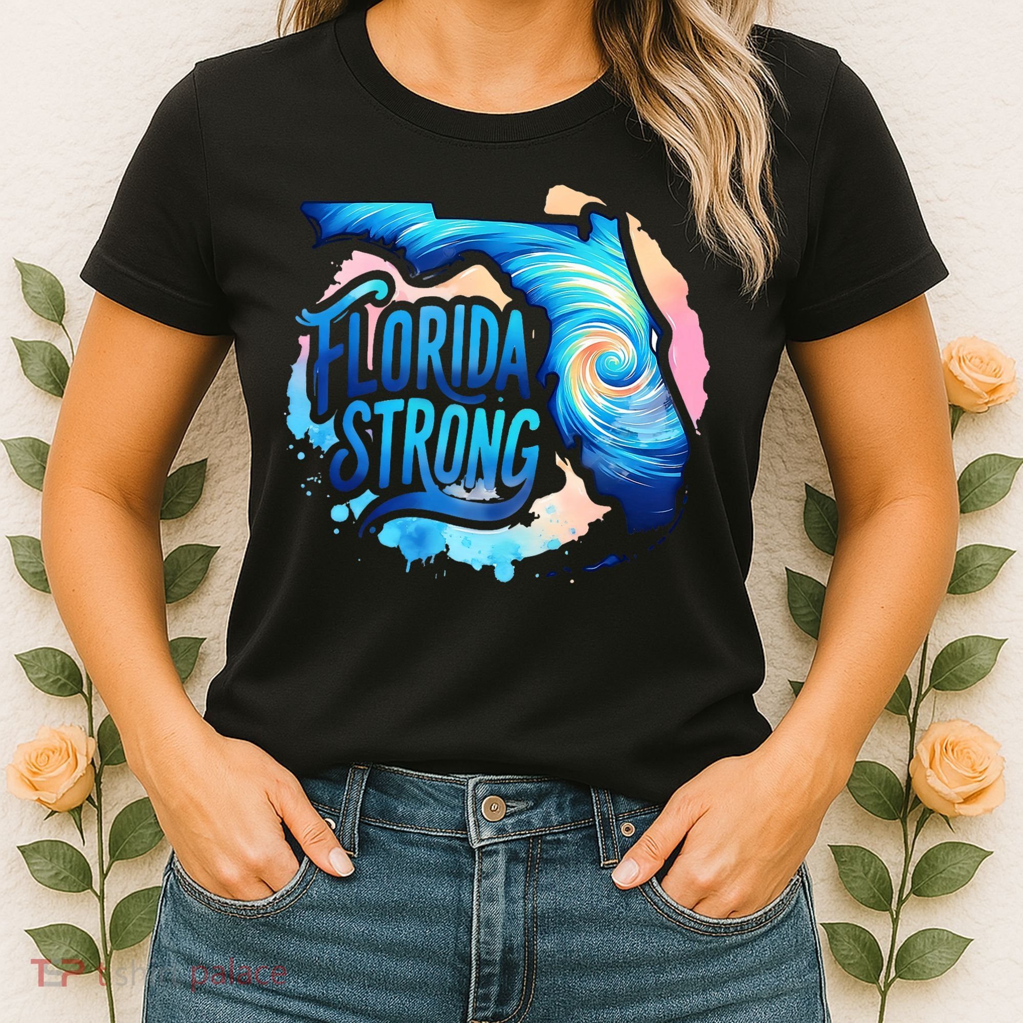 Support Florida Stay Western Strong Florida Hurricane Milton Women's T-Shirt