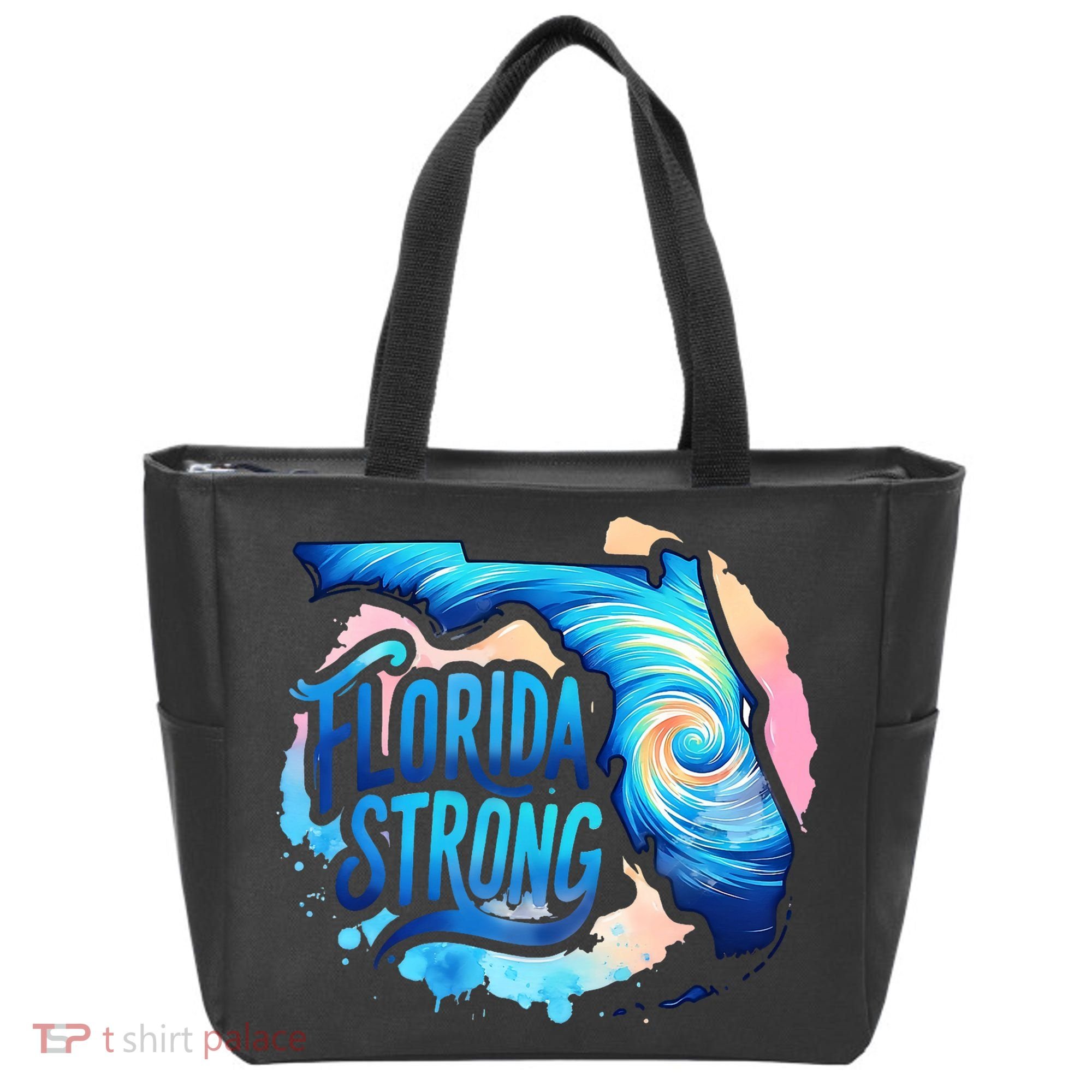 Support Florida Stay Western Strong Florida Hurricane Milton Tote Bag