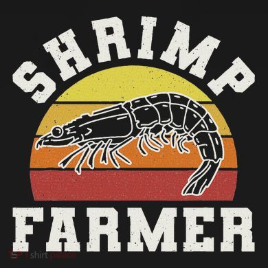 Shrimp Farmer Shrimp Seafood Shellfish USA-Made Doggie Bandana