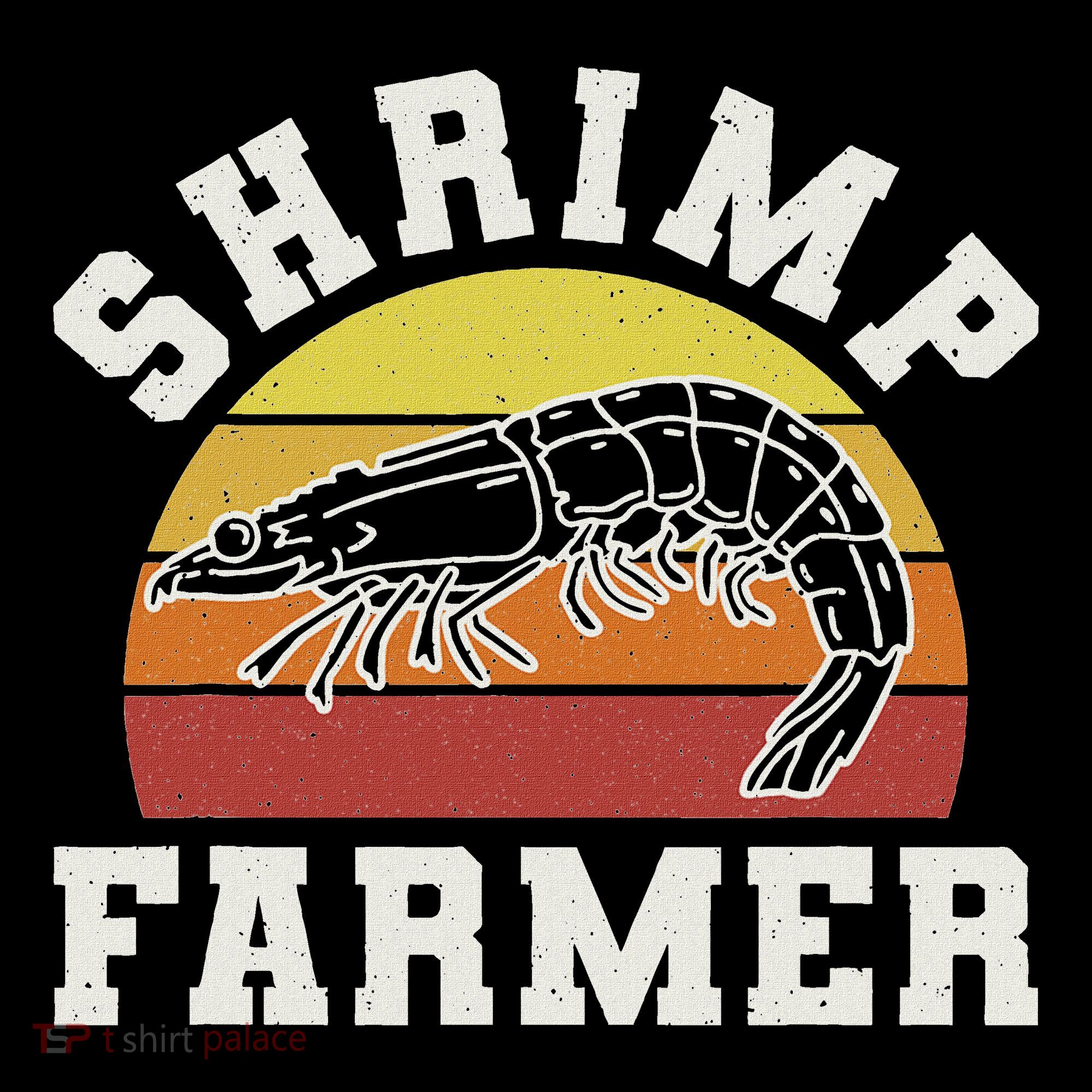 Shrimp Farmer Shrimp Seafood Shellfish USA-Made Doggie Bandana