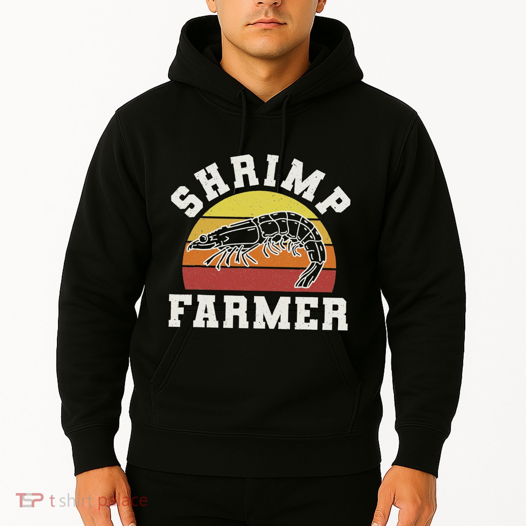 Shrimp Farmer Shrimp Seafood Shellfish Hoodie