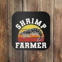 Shrimp Farmer Shrimp Seafood Shellfish Coaster thumb 0