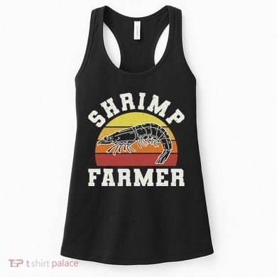 Shrimp Farmer Shrimp Seafood Shellfish Women's Tank Top