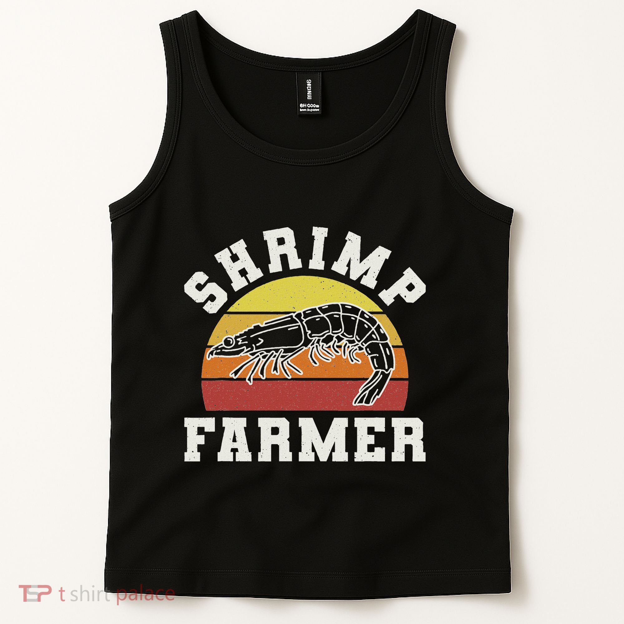 Shrimp Farmer Shrimp Seafood Shellfish Tank Top