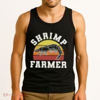 Shrimp Farmer Shrimp Seafood Shellfish Tank Top thumb 3