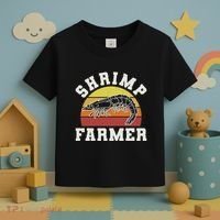 Shrimp Farmer Shrimp Seafood Shellfish Toddler T-Shirt thumb 3