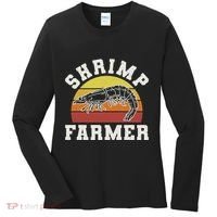 Shrimp Farmer Shrimp Seafood Shellfish Women's Long Sleeve Shirt thumb 0