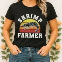Shrimp Farmer Shrimp Seafood Shellfish Women's T-Shirt thumb 2