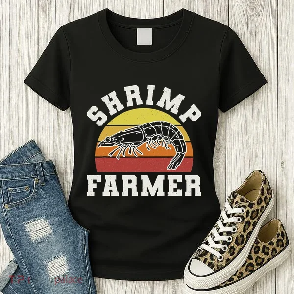 Shrimp Farmer Shrimp Seafood Shellfish Women's T-Shirt