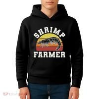 Shrimp Farmer Shrimp Seafood Shellfish Kids Hoodie thumb 4